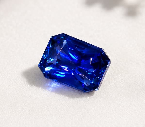 Unheated Ceylon blue sapphire, GIA certified